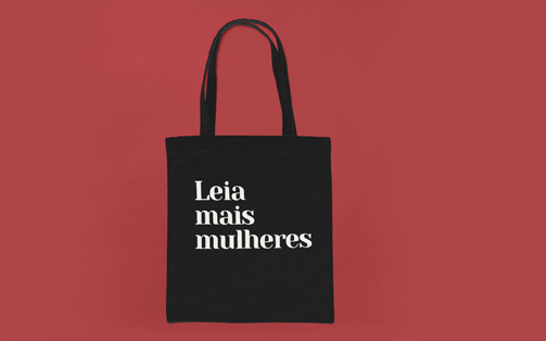 Sacola Preta Amora Leia mais mulheres