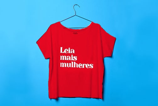 Blusinha Vermelha Amora Leia Mais Mulheres